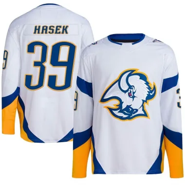 Dominik Hasek alternate Buffalo Sabres jersey wins high school derby